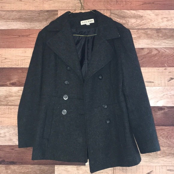 Vintage 90’s Mario de Pinto Designer Wool Peacoat - Picture 5 of 13